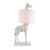 Creative Co-Op DA8698 White Resin Giraffe Lamp