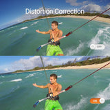 EZVIZ S6 4K WiFi Action Camera Voice Control Waterproof 131ft Housing Included with EIS Gyro & G-Sensor Touch Screen Mounting Accessory Kit