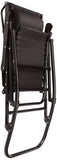 AmazonBasics Foldable Rocking Chair with Canopy - Black