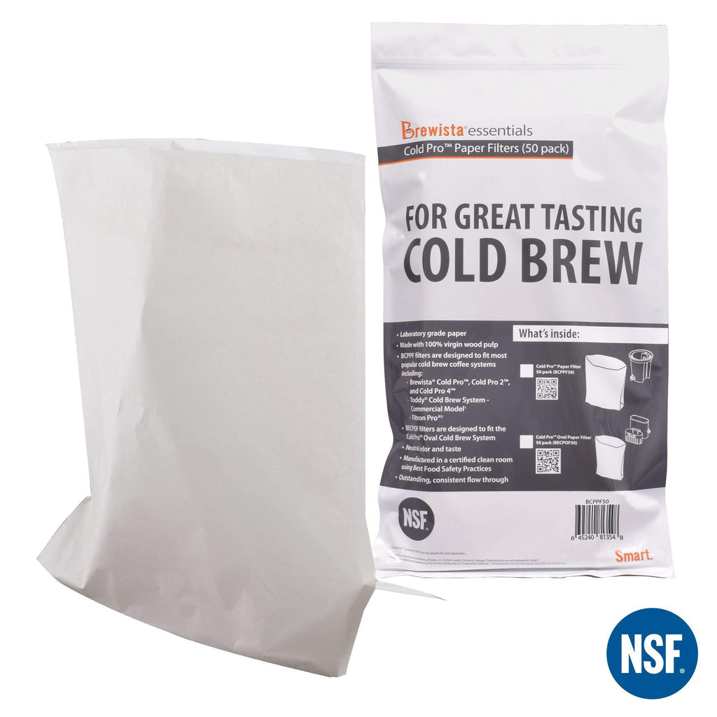 Brewista Cold Pro Original Paper Filter - 50 Pack (BCPPF50)