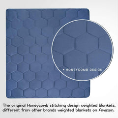 YEMYHOM 100% Breathable Weighted Blanket with 2-Pieces Removable Duvet Covers for Different Temperature Needs | Heavy Blankets for Adult 20 lbs 60