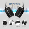 Meidong Mighty Rock E8D Active Noise Cancelling Bluetooth Headphones Over Ear HiFi Stereo Deep Bass Wireless Headset Built in Microphones Comfortable Earpads