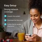 TP-Link Deco Whole Home Mesh WiFi System - Seamless Roaming, Adaptive Routing, Compact Plug-in Design, Up to 4, 500 Sq. ft (Deco M3 3-Pack)