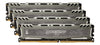 Ballistix Sport LT 64GB Kit (16GBx4) DDR4 2666 MT/s (PC4-21300) DR x8 DIMM 288-Pin - BLS4K16G4D26BFSB (Gray)