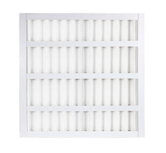 Canopy Air Professional Grade Self Supported Standard Capacity Pleated Air Filter, Synthetic Media, White, 8 MERV, 100% Metal Free, 24 Height x 24 Width x 2 Depth (Case of 12)