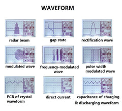 ALLOSUN Oscilloscope Handheld Scope Digital Storage Meter and Digital Multimeter DMM 25MHz Single Channel