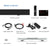 Wohome TV Sound Bar Wireless Bluetooth and Wired Home Theater Speaker System (40