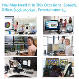 WAVLINK USB 3.0 Universal Laptop Docking Station Dual Video Monitor Display, HDMI, DVI & VGA, Audio, Gigabit Ethernet, 4 USB Ports, 2 USB Charging Port for Ultrabook, Tablets and Notebooks-Black