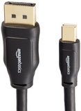 AmazonBasics Mini DisplayPort to DisplayPort Adapter Computer Cable - 6 Feet, 10-Pack