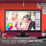 ViewSonic VA2746MH-LED 27 Inch Full HD 1080p LED Monitor with HDMI and VGA Inputs for Home and Office