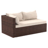 AmazonBasics 3 Piece Patio PE Wicker Rattan Corner Sofa Set