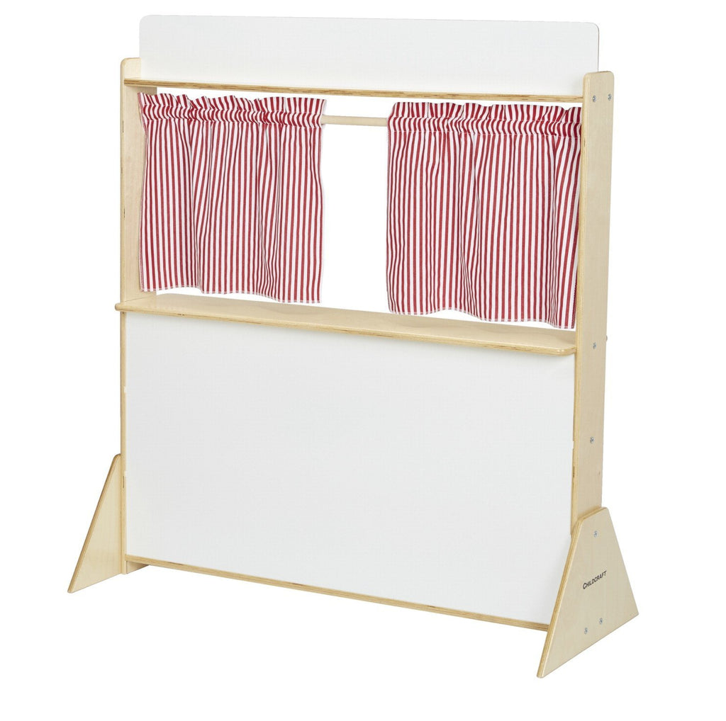 Childcraft Play Store and Puppet Theater with Dry-Erase Panels, 45-1/2 x 19-1/2 x 50-3/4 Inches