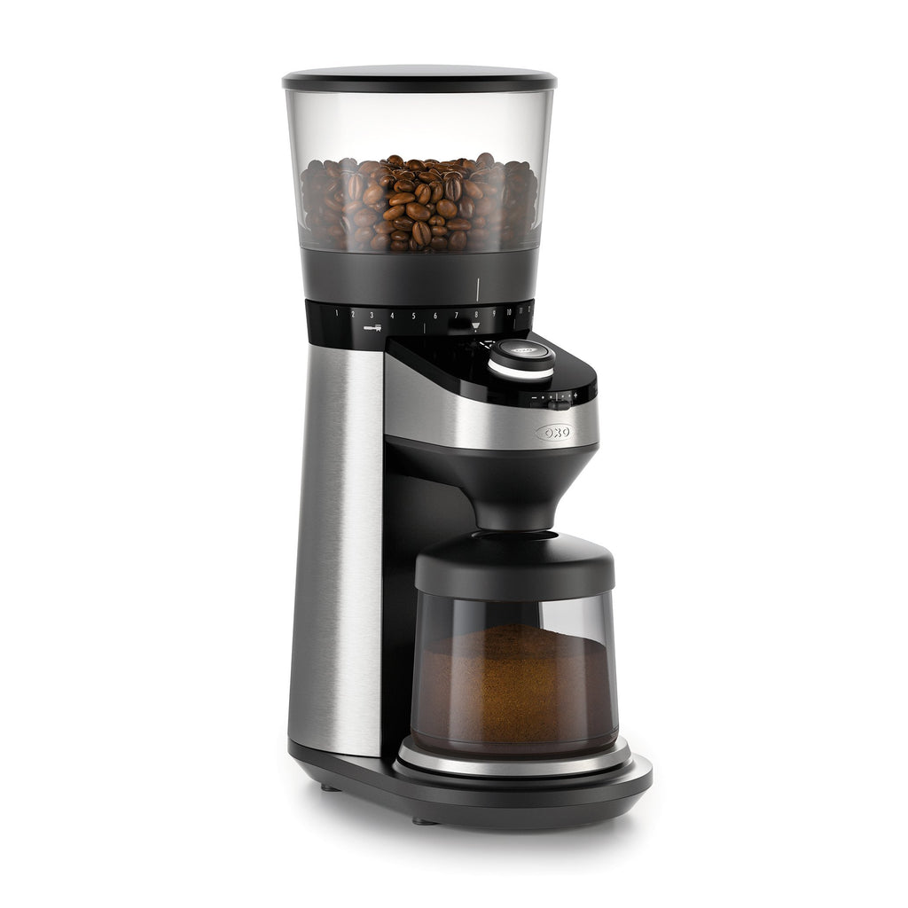 OXO BREW Conical Burr Coffee Grinder with Integrated Scale