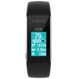 Polar A360 Fitness Tracker with Wrist Heart Rate Monitor (Black, Small)