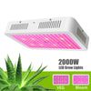 2000W LED Grow Light for Indoor Plants Double Switch Full Spectrum with UV&IR Greenhouse Hydroponic Seedling Veg Flower