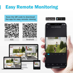 ANNKE 5MP POE Security Camera System, 8CH Upgraded H.265+ 4K NVR, Color Night Vision, 8pcs IP67 5MP PoE IP Cam 2TB HDD, Used Indoors and Outdoors, Store More Video for Home Business Surveillance