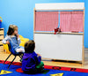 Childcraft Play Store and Puppet Theater with Dry-Erase Panels, 45-1/2 x 19-1/2 x 50-3/4 Inches