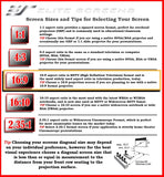 Elite Screens Sable Frame B2, 110-INCH Diag. 16:9, Active 3D 4K / 8K Ultra HD Fixed Frame Home Theater Projection Projector Screen with Kit, SB110WH2