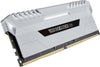 CORSAIR Vengeance RGB 32GB (4x8GB) DDR4 3200MHz C16 Desktop Memory - White