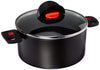 Ballarini 75001-660 Click & Cook Nonstick Dutch Oven 5.75-qt Black