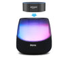 iHome iAV5 Color Changing Bluetooth Rechargeable Speaker for Amazon Echo Dot