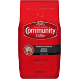Community Coffee Signature Blend Dark Roast Premium Ground 32 Oz Bag (4 Pack), Full Body Rich Bold Taste, 100% Select Arabica Coffee Beans