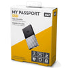 WD 2TB My Passport SSD Portable Storage - USB 3.1 - Black-Gray - WDBKVX0020PSL-WESN