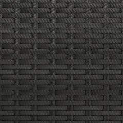 AmazonBasics 3-Piece PE Rattan Wicker Rocking Chair Outdoor Patio Set