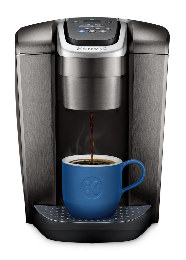 Keurig K-Elite Single Serve K-Cup Pod Coffee Maker, with Strong Temperature Control, Iced Coffee Capability, 12oz Brew Size, Programmable, Brushed Slate