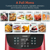 COSORI Air Fryer(100 Recipes, Rack & 4 Skewers),3.7QT Electric Hot Air Fryers Oven Oilless Cooker,11 Presets,Preheat& Shake Reminder, LED Touch Digital Screen,Nonstick Basket,2-Year Warranty,1500W,Red