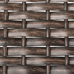 AmazonBasics 3 Piece Patio PE Rattan Wicker Lounger set