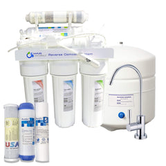 Naples Naturals RO69 Reverse Osmosis Water Filter System (Alkaline 6-Stage) with Extra Replacement Filters