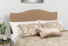 Flash Furniture Lexington Upholstered Full Size Headboard with Decorative Nail Trim in Camel Fabric