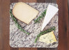 Handmade Reclaimed Granite Cheeseboard with Rough Chiseled Edge, 12