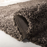 Safavieh California Premium Shag Collection SG151-8181 Mushroom Area Rug (6'7