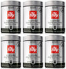 illy Caffe Scuro Drip Grind (Dark Roast, Brown Band), 8.8-Ounce Tins (Pack of 6)