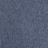 Ravenna Home Modern Dining Chair, 36 Inch Height, Denim Blue