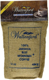 16oz (1lb) Roasted Whole Bean 100% Jamaica Blue Mountain Coffee